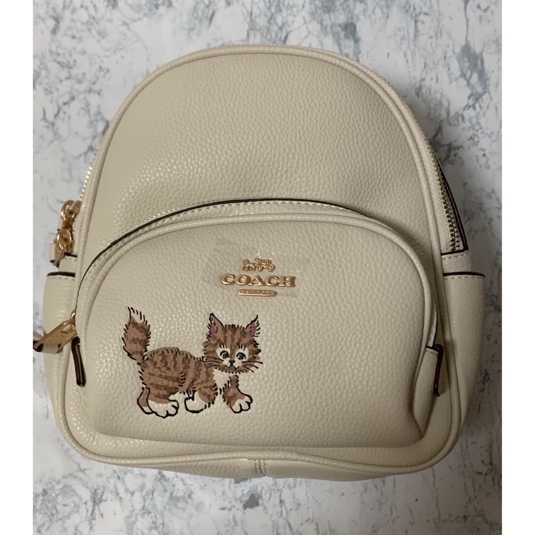 未使用〉COACH コーチ リュック バックパック ダンシングキトゥン