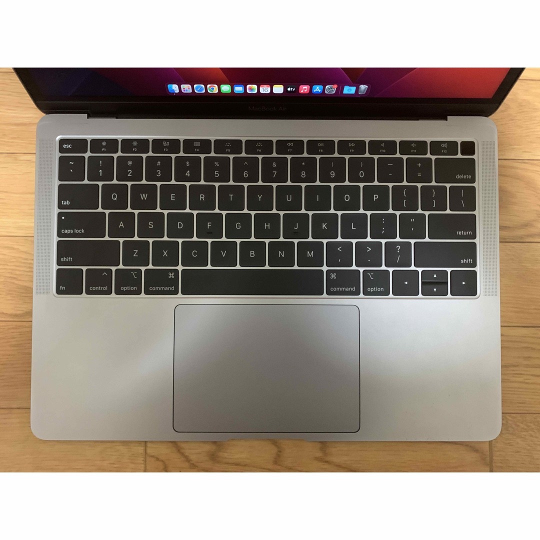Mac (Apple)(マック)のMacBook Air 2019 USキーボード スペースグレー スマホ/家電/カメラのPC/タブレット(ノートPC)の商品写真