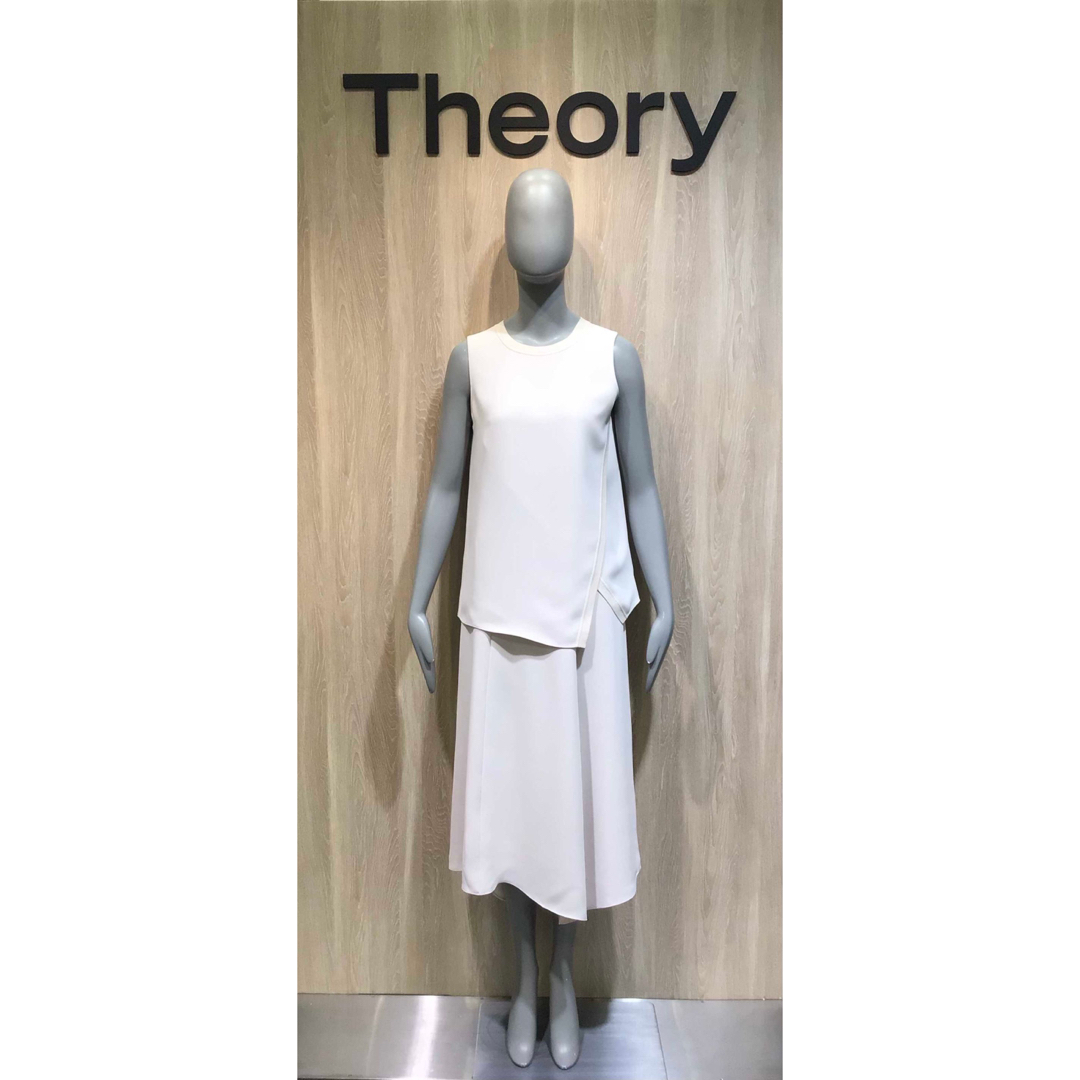 Theory 21ss アシンメトリーフレアスカート | tradexautomotive.com