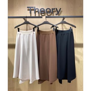 セオリー(theory)のTheory 21ss アシンメトリーフレアスカート(ロングスカート)