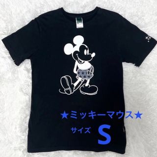 ミッキーマウス Tシャツ ブラック Sサイズ ディズニー