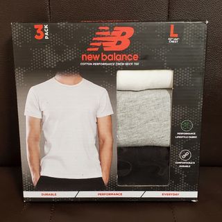 ニューバランス(New Balance)の新品未使用☆メンズNB　アンダーウェア3色セット(Tシャツ/カットソー(半袖/袖なし))