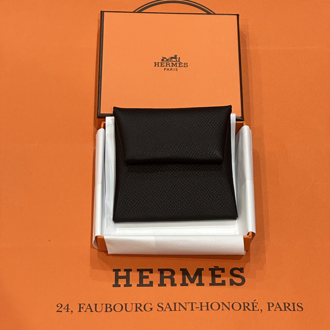 CHROMEHEARTS新品未使用 レア HERMES エルメス バスティア コインケース ブラック