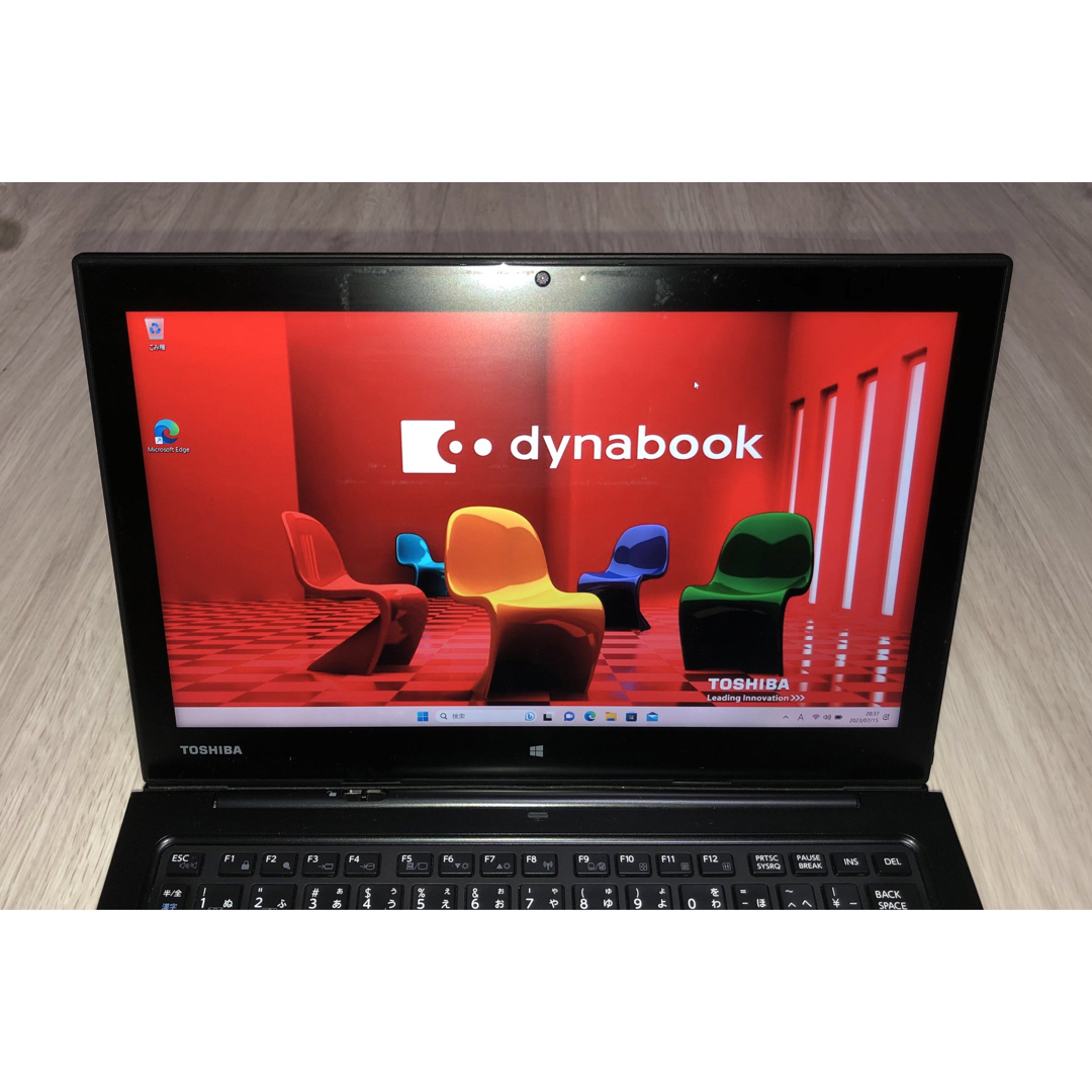 東芝(トウシバ)の東芝 dynabook R82 Win11 Office付☆SSD256GB スマホ/家電/カメラのPC/タブレット(ノートPC)の商品写真