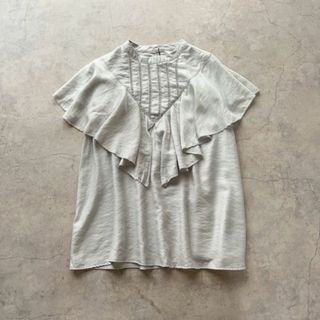 ビームス(BEAMS)のBEAMS HEART/ビームス ハシゴレース ラッフル ブラウス ノースリーブ(シャツ/ブラウス(半袖/袖なし))