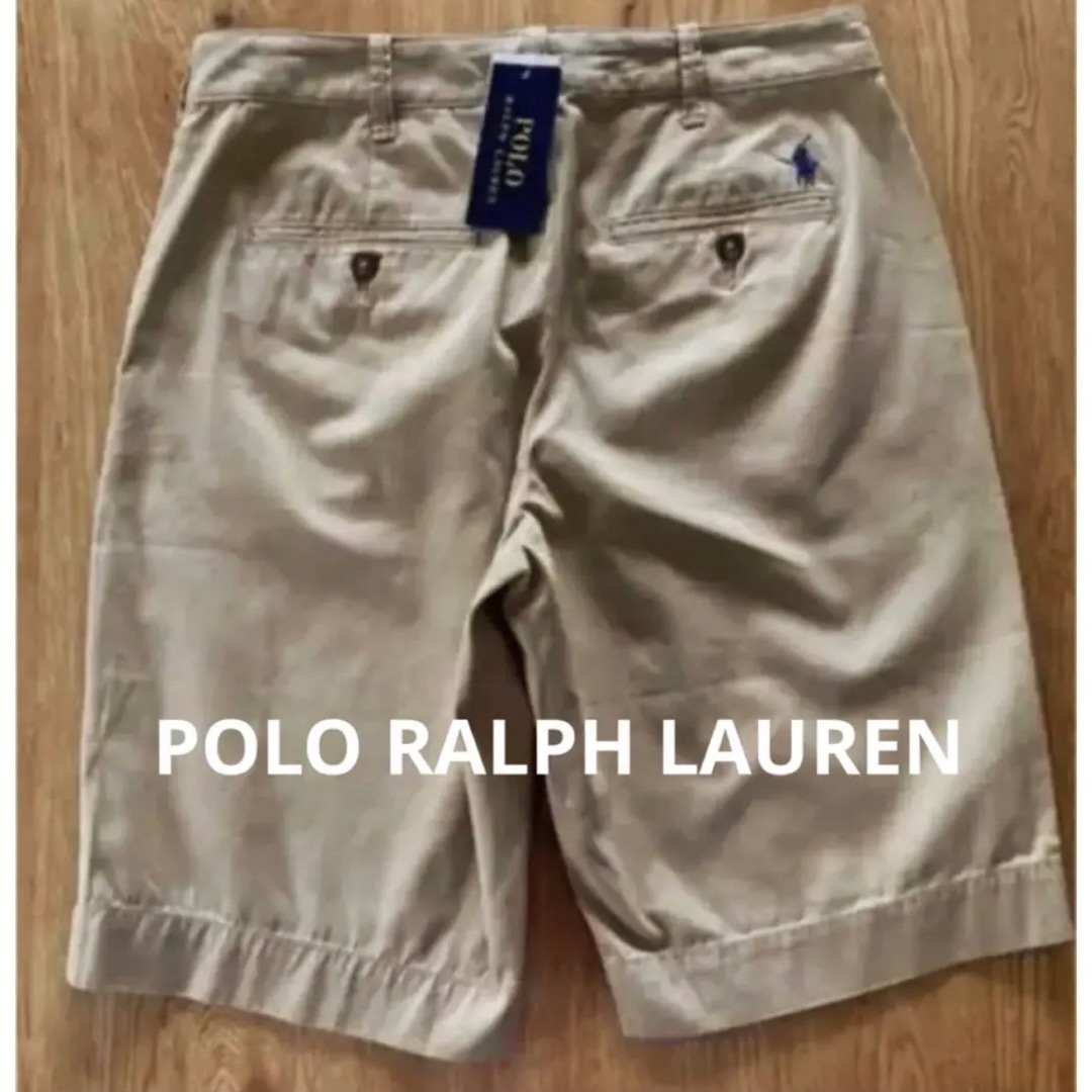 POLO RALPH LAUREN(ポロラルフローレン)のPOLO ラルフローレン　ショートパンツ　チノパン　米国購入　新品 レディースのパンツ(ショートパンツ)の商品写真