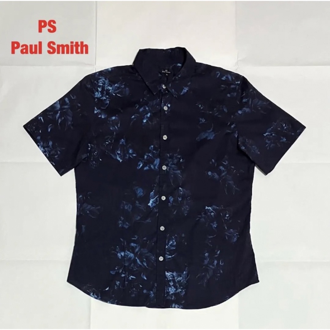 【人気】PS Paul Smith ポールスミス 総柄シャツ 花柄 ボタニカル柄 | フリマアプリ ラクマ