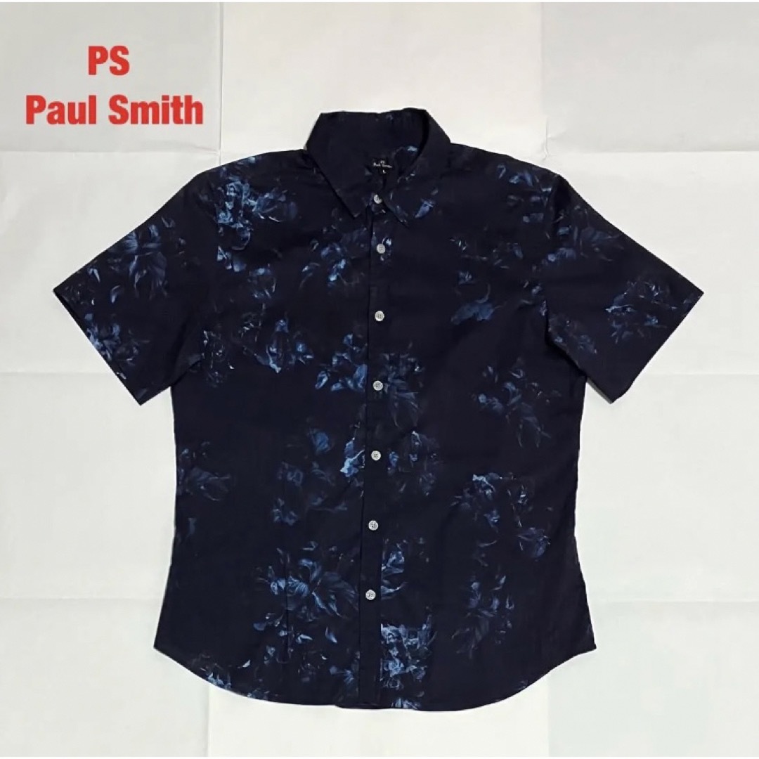 【人気】PS Paul Smith　ポールスミス　総柄シャツ　花柄　ボタニカル柄 | フリマアプリ ラクマ