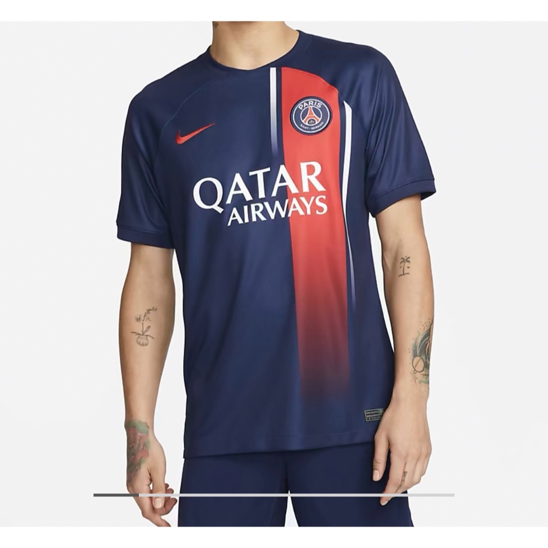 Paris Saint-Germain(パリサンジェルマン)のNIKE  ナイキ　PSG  ユニフォーム メンズのトップス(Tシャツ/カットソー(半袖/袖なし))の商品写真