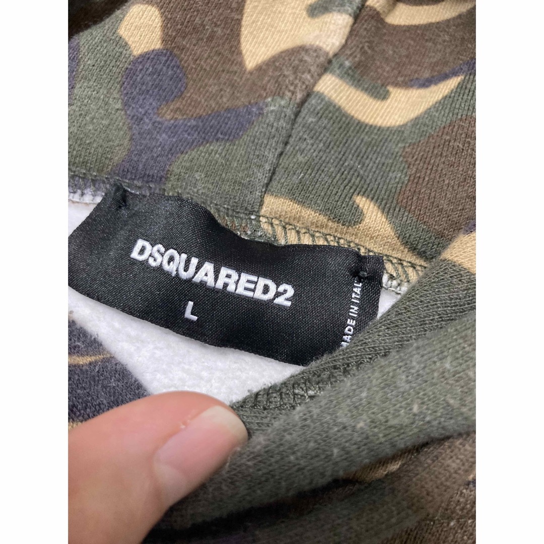 DSQUARED2 ディースクエアード 20SS ICON カモ柄 パーカー