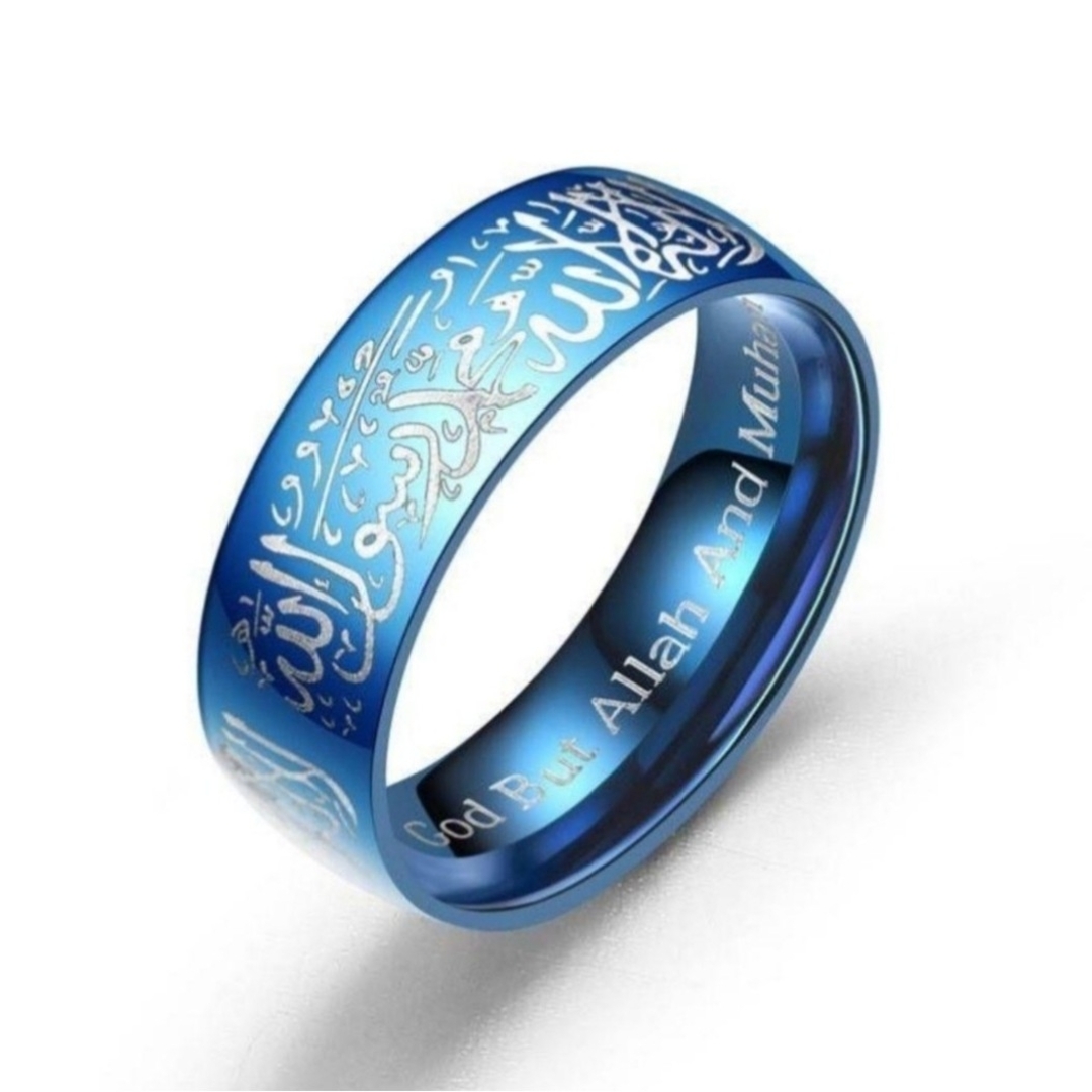 【SALE】リング メンズ アクセサリー ブルー おしゃれ 青色 指輪 20号 メンズのアクセサリー(リング(指輪))の商品写真