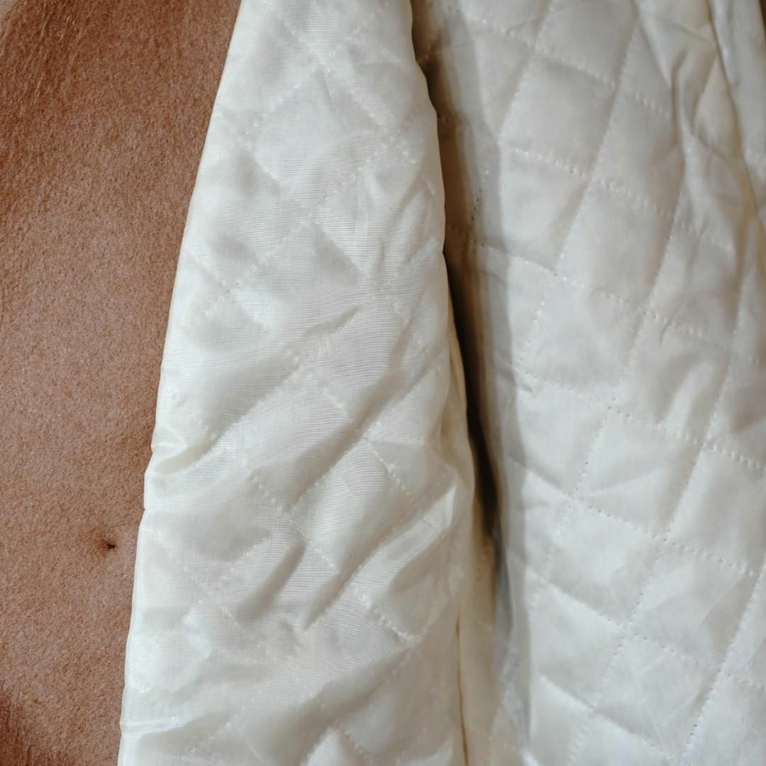 CLASSIC FASHION 中綿入変形チェスターコート オレンジブラウン M レディースのジャケット/アウター(チェスターコート)の商品写真