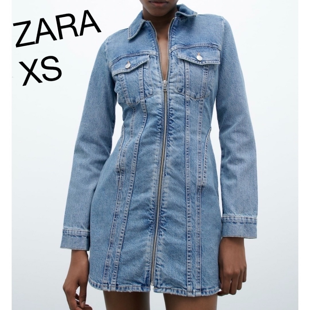 【専用】ZARA TRF  デニムワンピース　XS 完売品