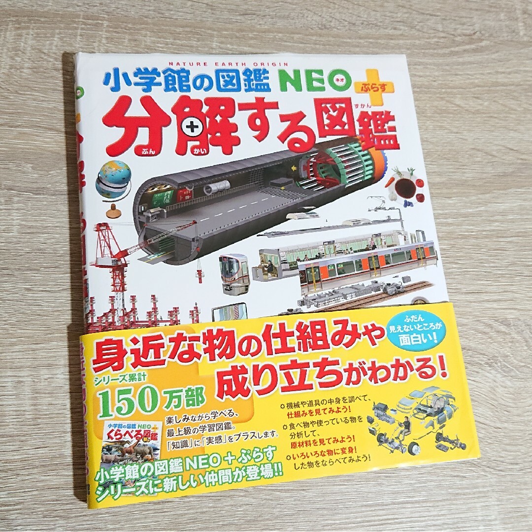 小学館(ショウガクカン)の分解する図鑑 小学館の図鑑 NEO ぷらす エンタメ/ホビーの本(絵本/児童書)の商品写真