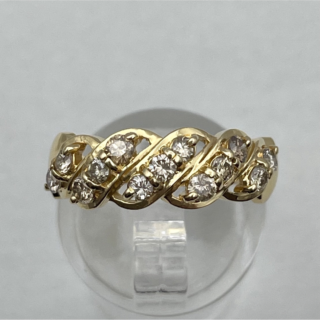 k18 ダイヤ0.53ct リング