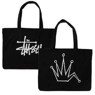 ステューシー(STUSSY)の日本未入荷 STUSSY トートバッグ Broken Tote Black(トートバッグ)