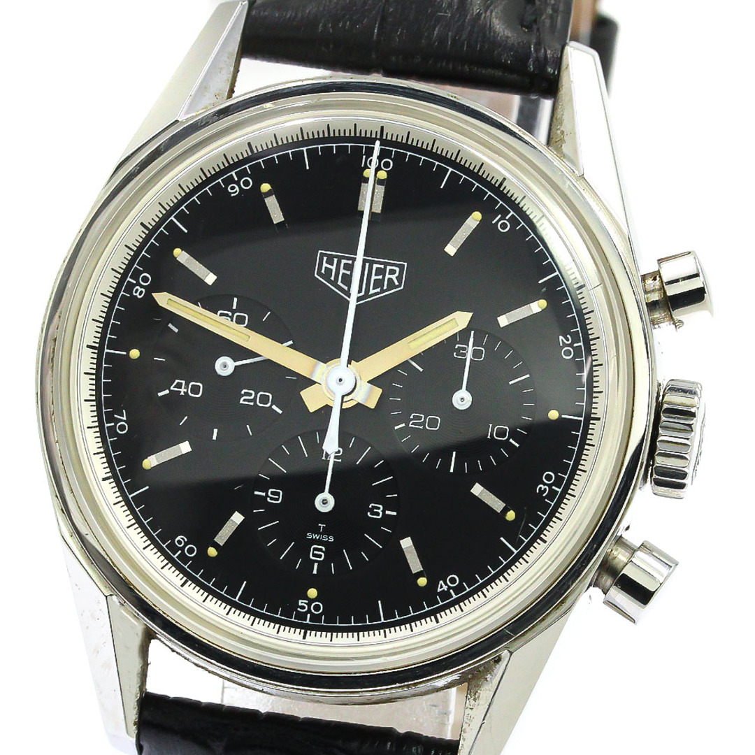 ホイヤー Heuer CS3111 カレラ クラシック クロノグラフ 手巻き メンズ _760409