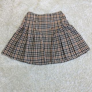 ダックス(DAKS)のDAKS GOLF ハウスチェックスカート　日本製(ひざ丈スカート)