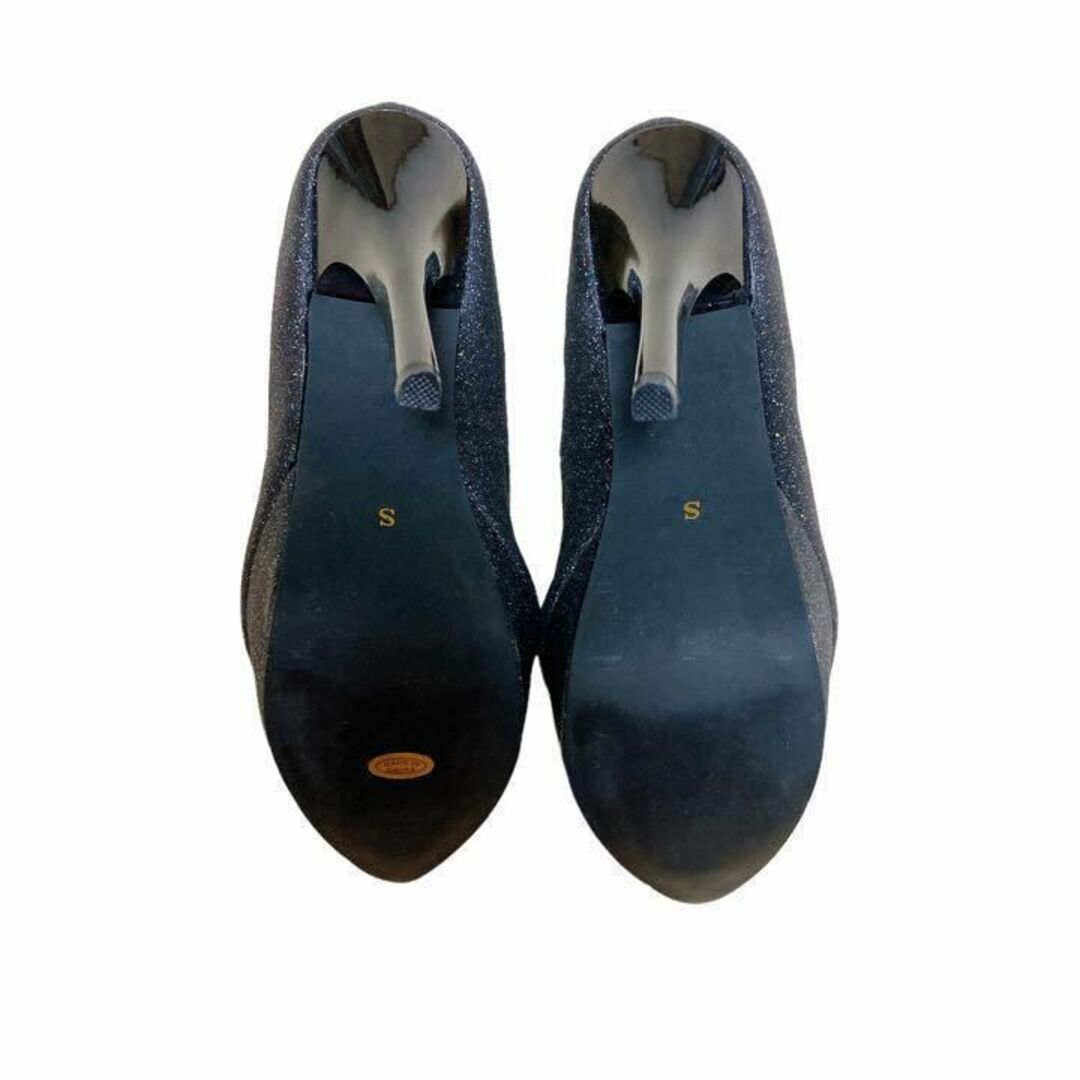 【良質】　ジュエルジュエラ　高級ゴージャス厚底ハイヒール　パンプス　ラメ入り レディースの靴/シューズ(ハイヒール/パンプス)の商品写真