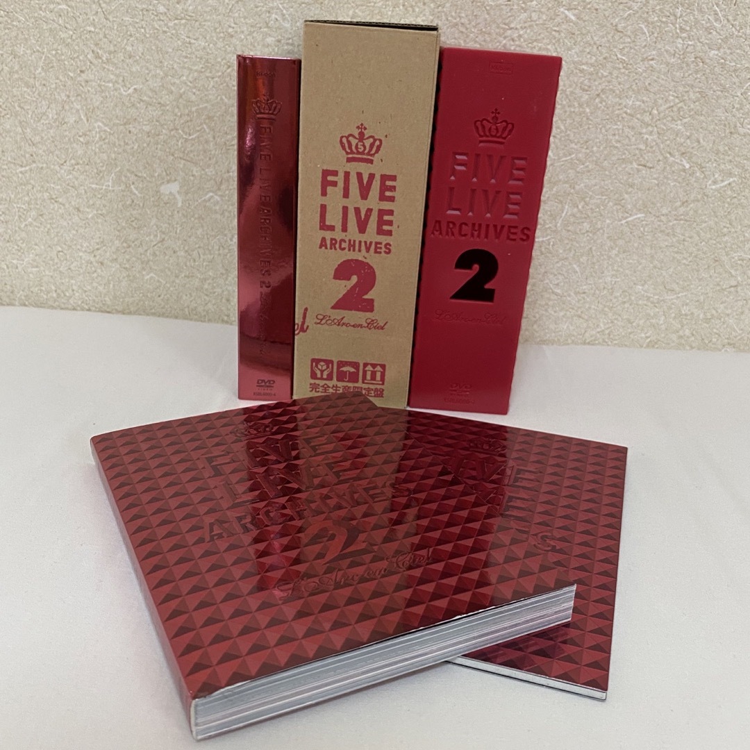 FIVE　LIVE　ARCHIVES【完全生産限定盤】 DVD