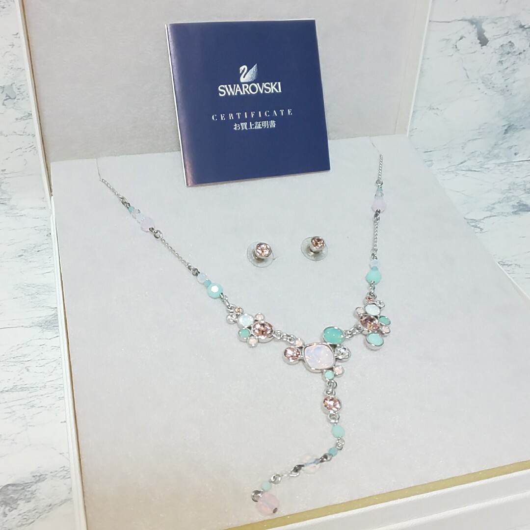 美品・証明書付き★SWAROVSKI スワロフスキー ネックレス