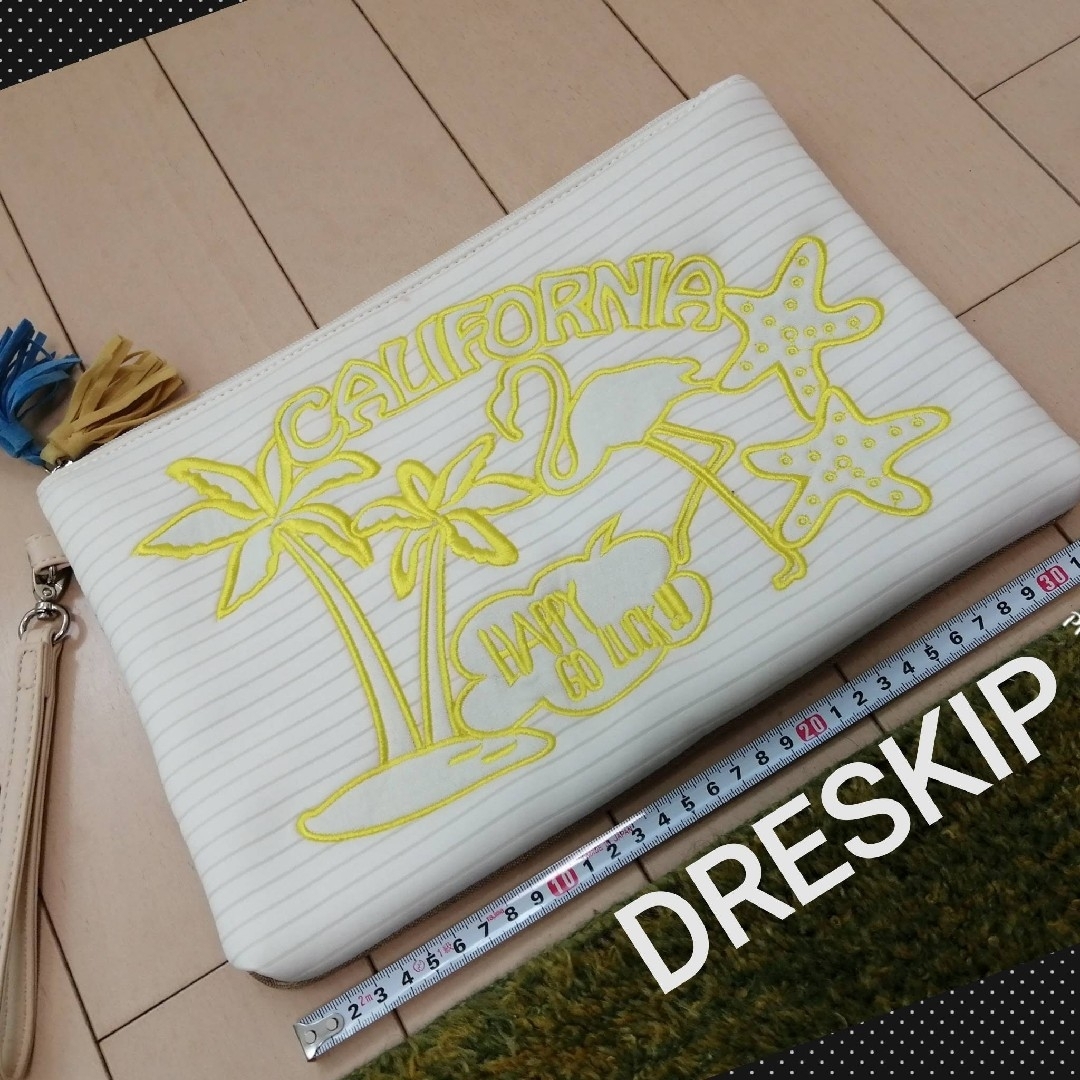 DRESKIP(ドレスキップ)のDRESKIP(ドレスキップ)　CALIFORNIA　クラッチバッグ レディースのバッグ(クラッチバッグ)の商品写真