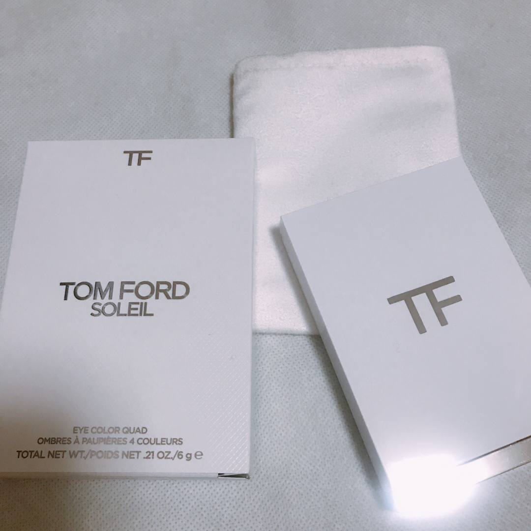 TOM FORD BEAUTY(トムフォードビューティ)のトムフォード　ソレイユアイカラークォード 01N アプレスキー コスメ/美容のベースメイク/化粧品(アイシャドウ)の商品写真