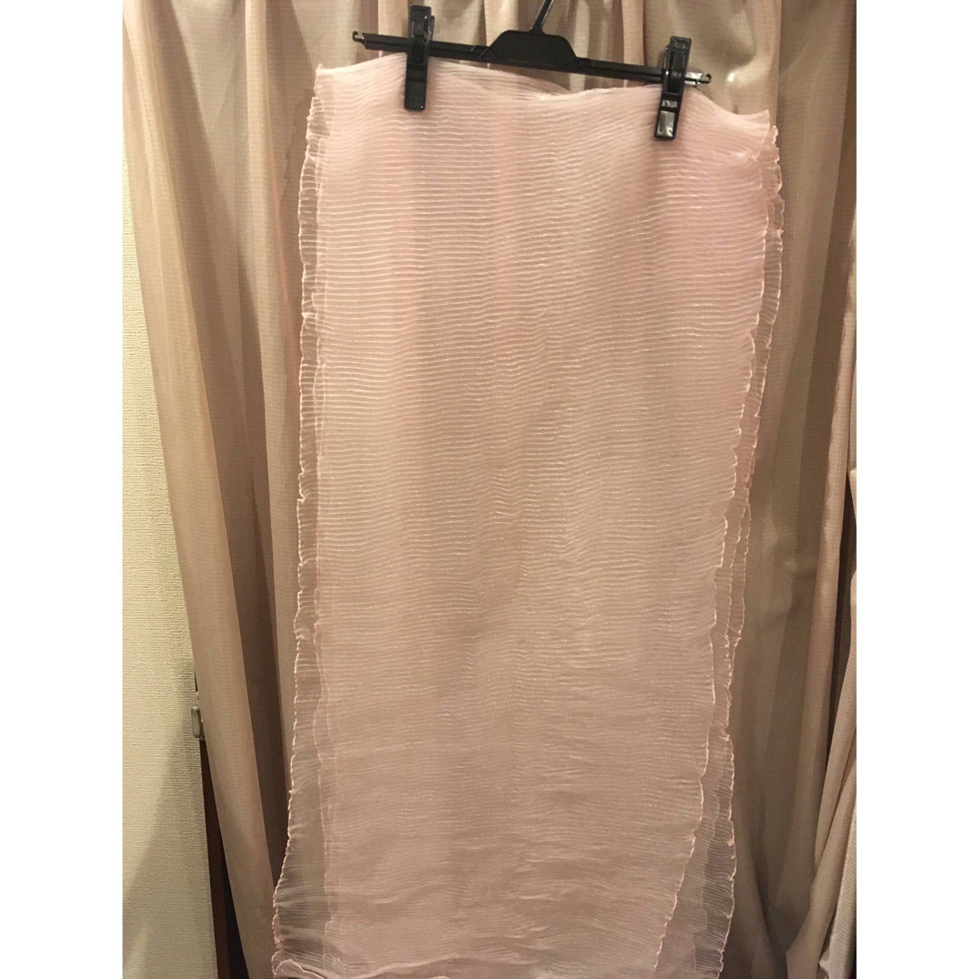 兵児帯 ピンク 浴衣 女性 大人用 チュール 新品 レディースの水着/浴衣(浴衣帯)の商品写真