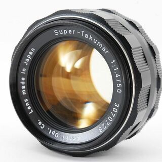 PENTAX - Super Takumar 50mm F1.4 黄変なし フード付 L730の通販 by ...
