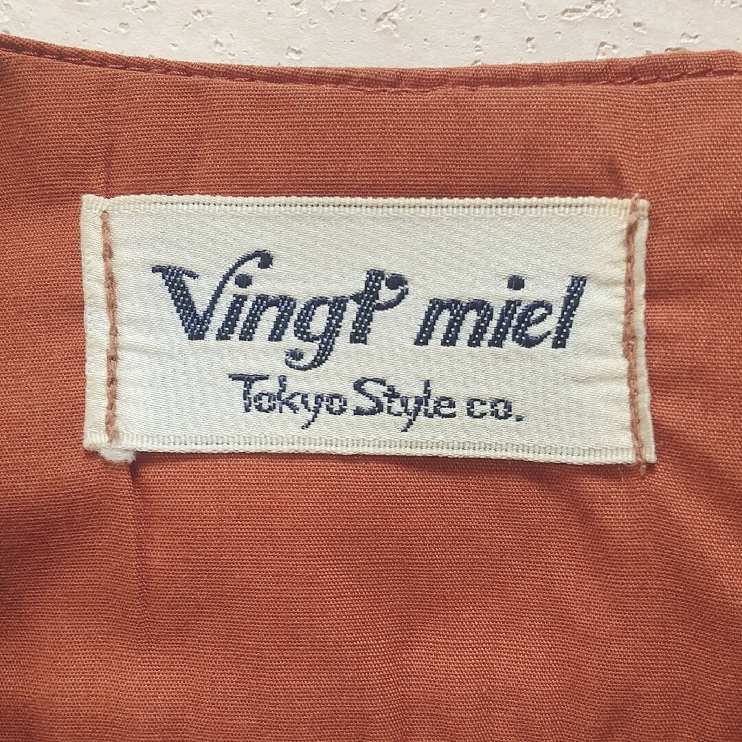 Vingt miel TokyoStyle 70s フレア タンクワンピース レディースのワンピース(ひざ丈ワンピース)の商品写真