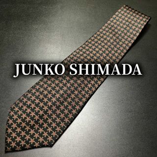 ジュンコシマダ(JUNKO SHIMADA)のジュンコシマダ ドット ブラック ネクタイ B104-Q01(ネクタイ)