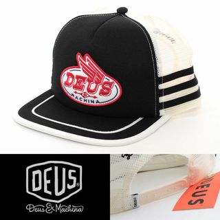 デウスエクスマキナ(Deus ex Machina)のメッシュキャップ 帽子 デウス エクス マキナ 黒 DMP237719-BLK(キャップ)