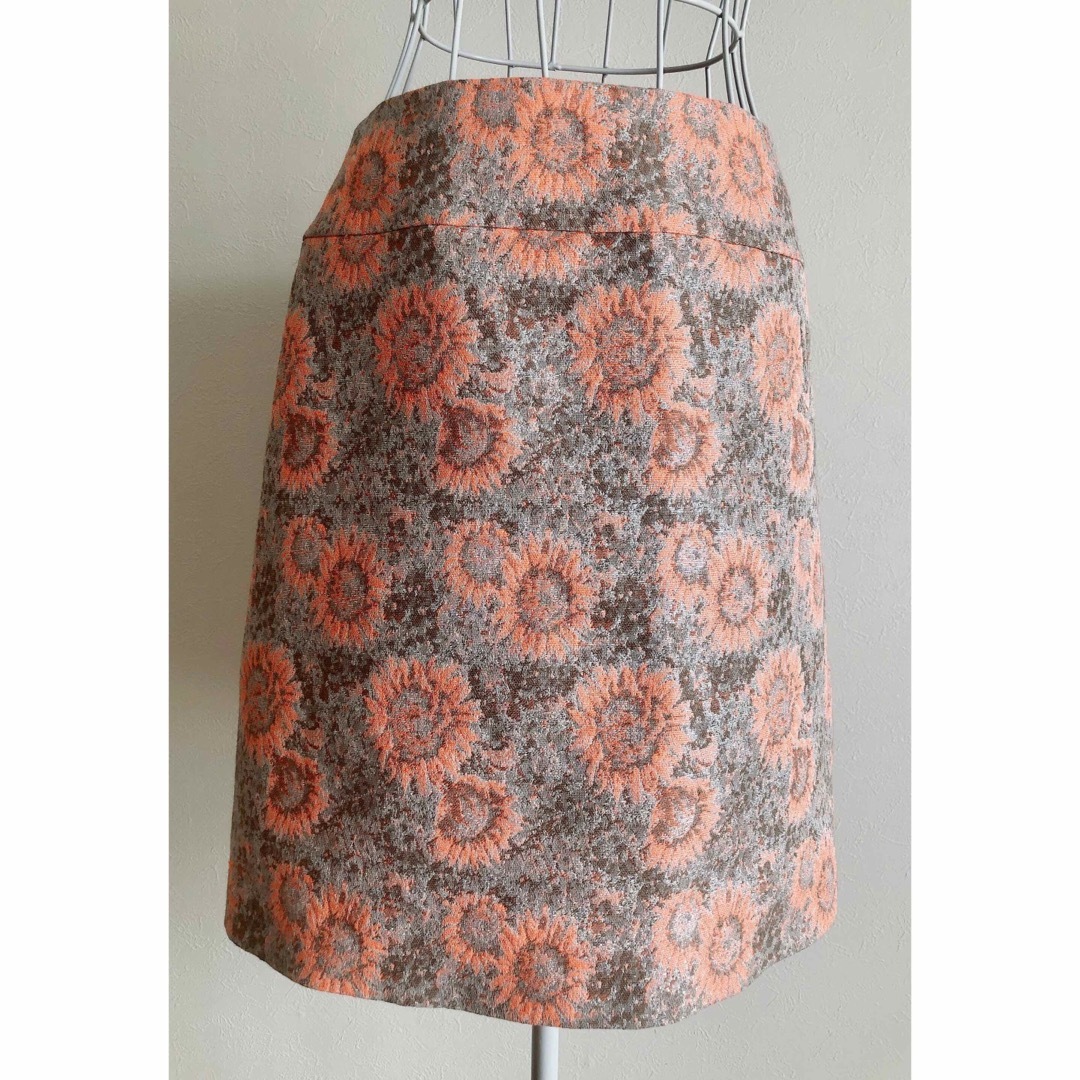ANAYI(アナイ)のANAYI アナイ 膝丈 スカート ピンク ラメ レディースのスカート(ひざ丈スカート)の商品写真