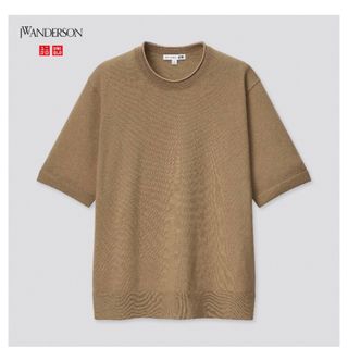 ユニクロ(UNIQLO)のリネンブレンドクルーネックセーター／UNIQLO JW(ニット/セーター)