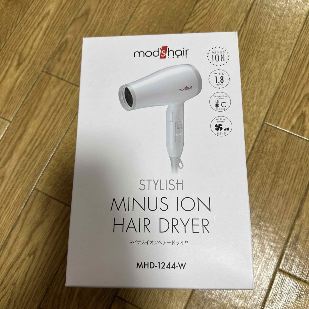 mod's hair マイナスイオンヘアードライヤー MHD-1244-W
