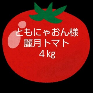 ともにゃおん様専用麗月トマト　４キロ(野菜)