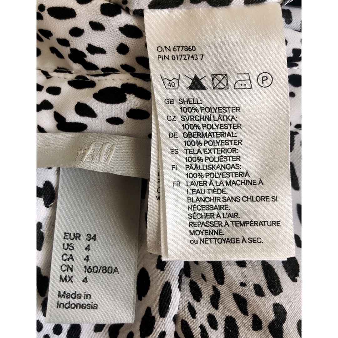 H&M(エイチアンドエム)のH&M エイチアンドエム ノースリ シャツ ワンピース ジレ レディースのトップス(Tシャツ(半袖/袖なし))の商品写真