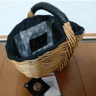 2019AW エバゴス ebagos カゴ カゴバッグ 黒 - かごバッグ/ストローバッグ