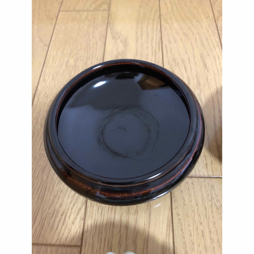 小皿　小物入れ　 銘　陶芸　陶器　 エンタメ/ホビーの美術品/アンティーク(陶芸)の商品写真