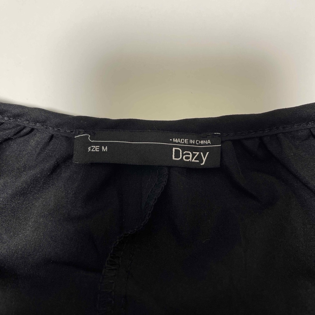 DAZY キャミワンピース黒　フレア レディースのワンピース(ロングワンピース/マキシワンピース)の商品写真