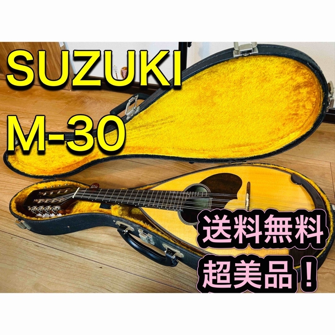 上品】 【美品】SUZUKI マンドリン M-30 NO SUZUKI 新しいスタイル