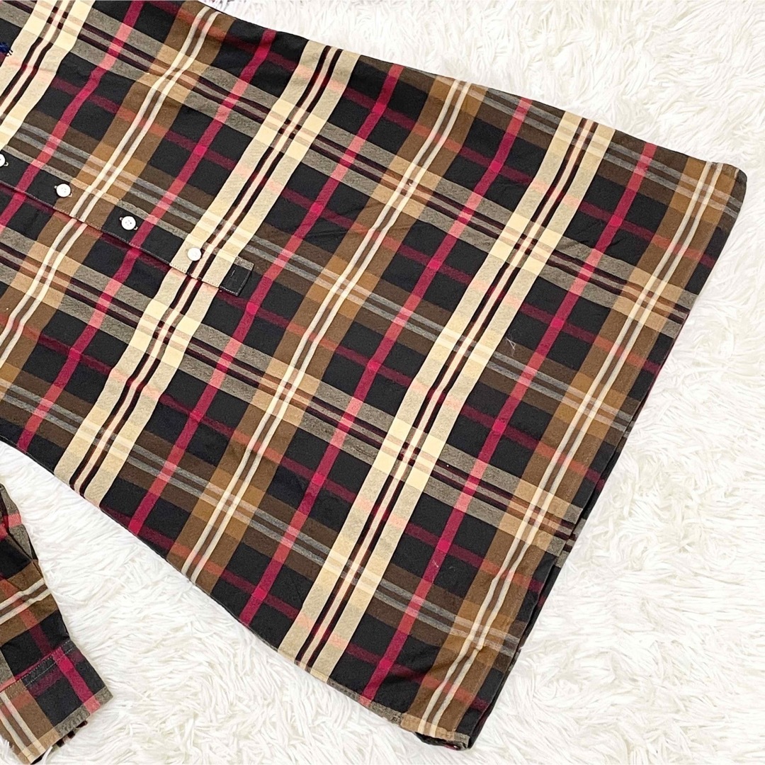 Ralph Lauren - ラルフローレン【美品】長袖シャツワンピース 6 L位