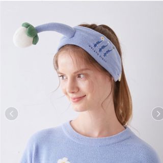 gelato pique - ジェラートピケ ピクミンヘアバンド ブルーの通販 by