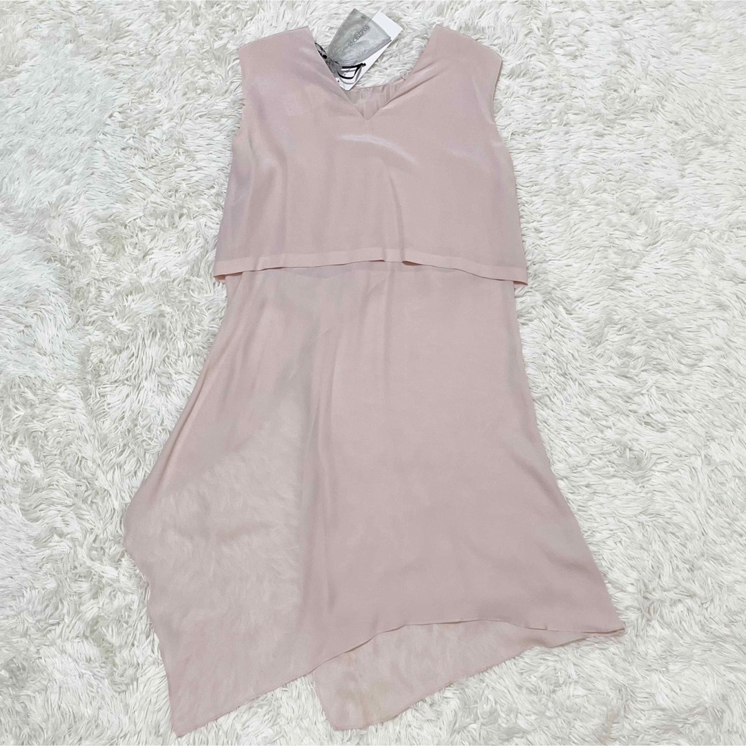 Max Mara - SPORTMAX【シルク100 未使用 タグ付】ワンピース ドレス M