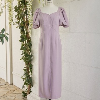 Her lip to - 【Herlipto】Dreamscape Twill Dress lilac Ｍの通販 by ...