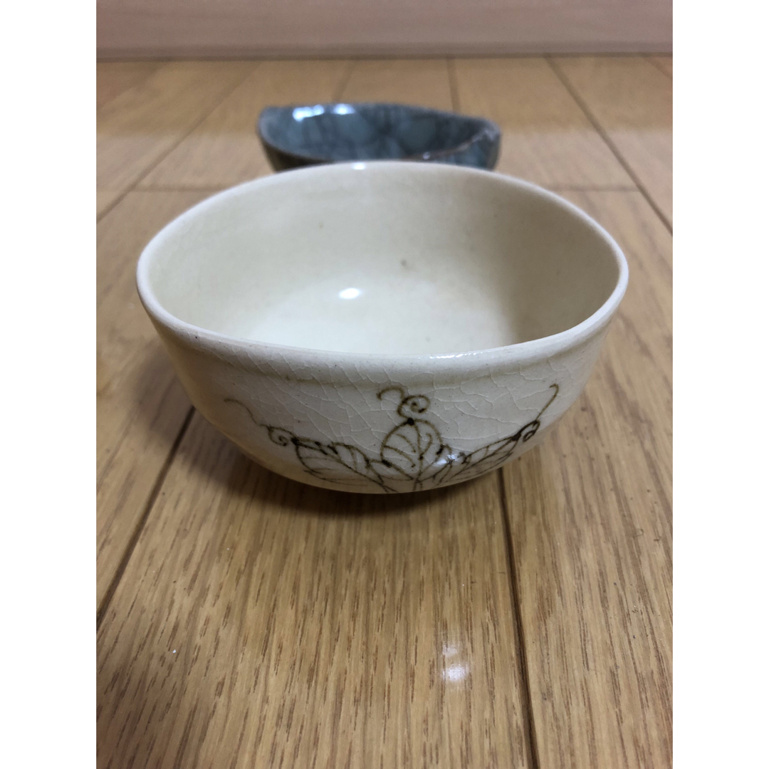 湯冷やし　茶道具 陶器　湯注　湯入れ　湯呑み エンタメ/ホビーの美術品/アンティーク(陶芸)の商品写真