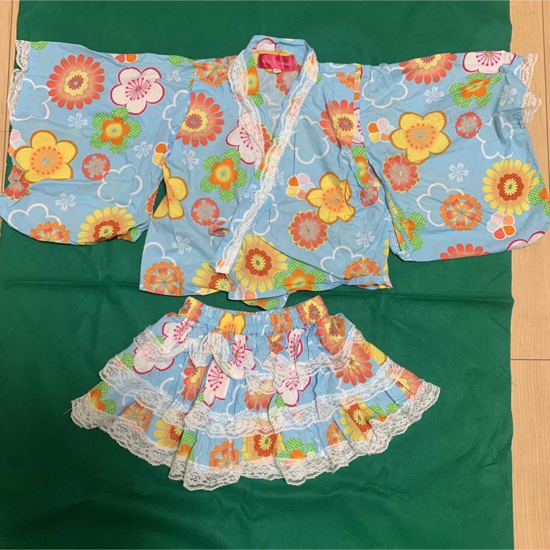 little princess 浴衣 ドレス 浴衣ドレス 95cmの通販 by なち little princess 浴衣 ドレス 浴衣ドレス 95cm