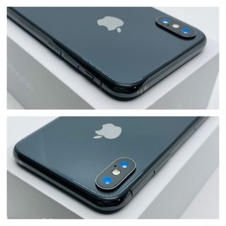 Apple - A 100% iPhone X Space Gray 256 GB SIMフリーの通販 by 豊富