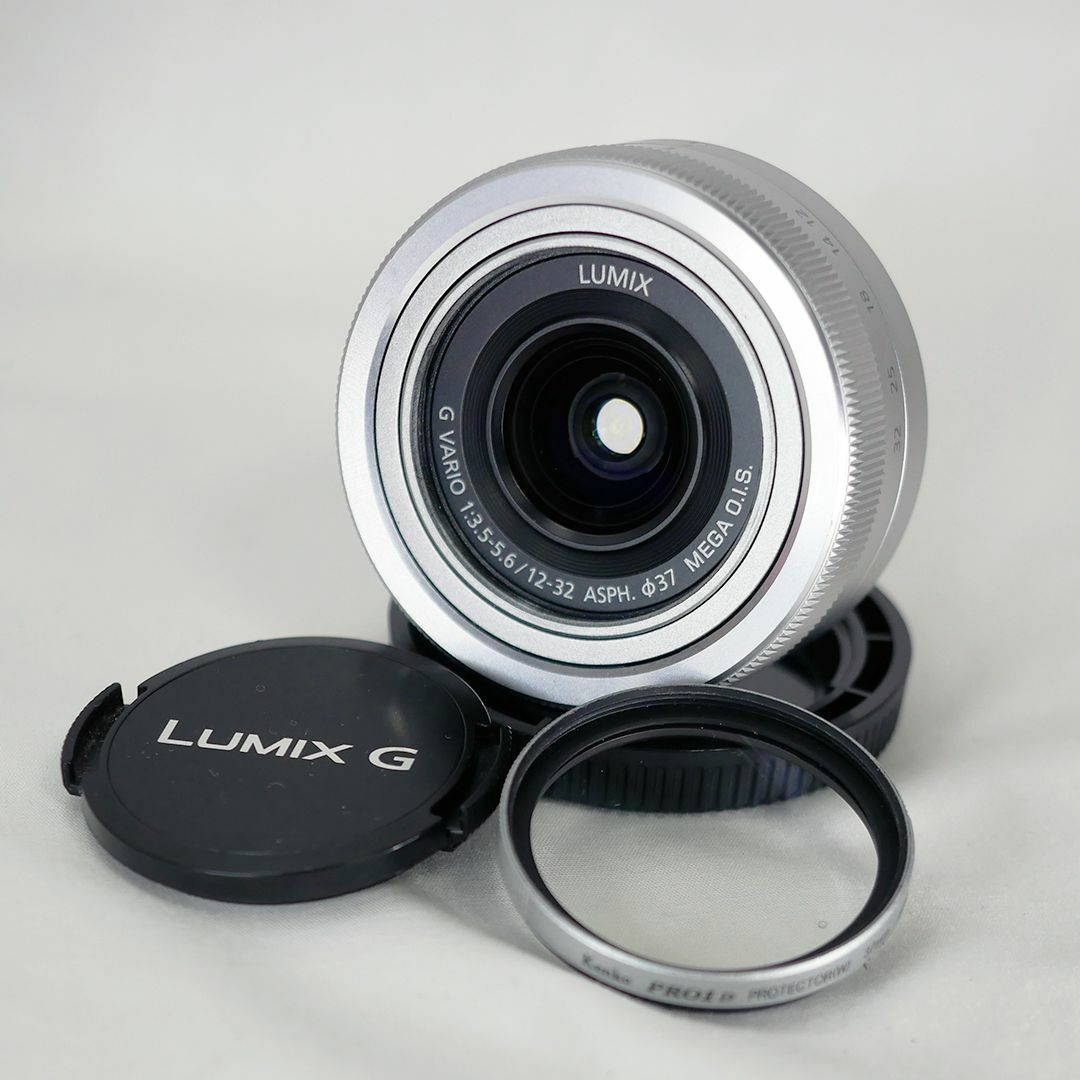 Panasonic - あかね様専用 Panasonic Lumix パンケーキレンズ シルバー
