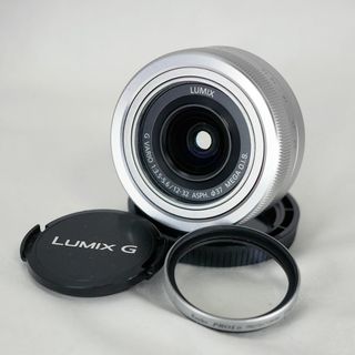 パナソニック(Panasonic)のあかね様専用 Panasonic Lumix パンケーキレンズ シルバー(レンズ(ズーム))